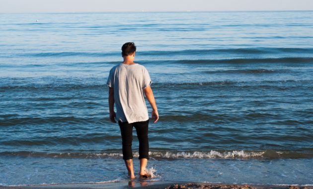 Fiction: Why Did He Return to the Beach?