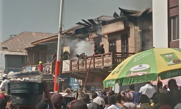 Solar Fire Sparks Safety Fears in Kano Market