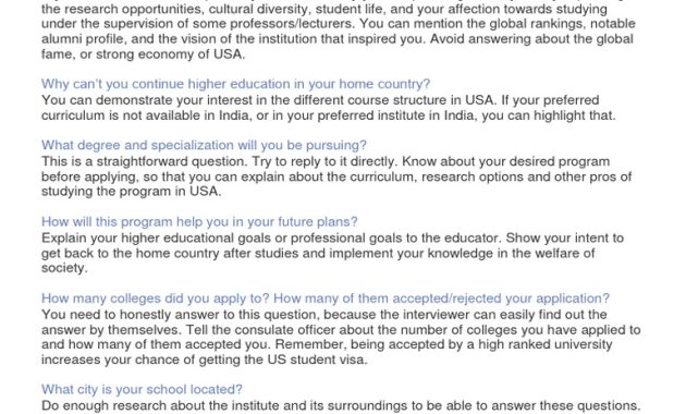 US Visa Interview: Key Questions at Abuja Embassy