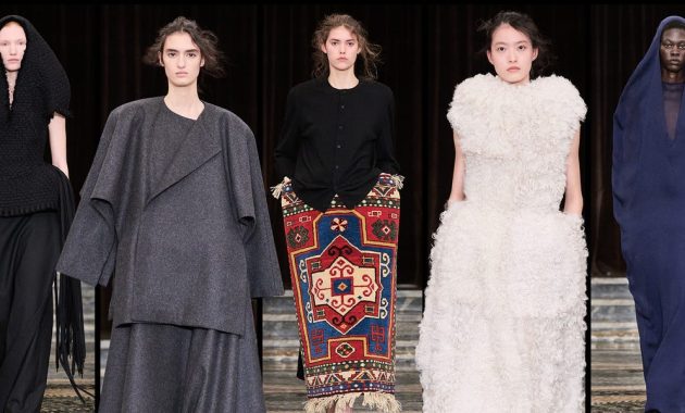 Georgian Designer Transforms Carpets into Fashion