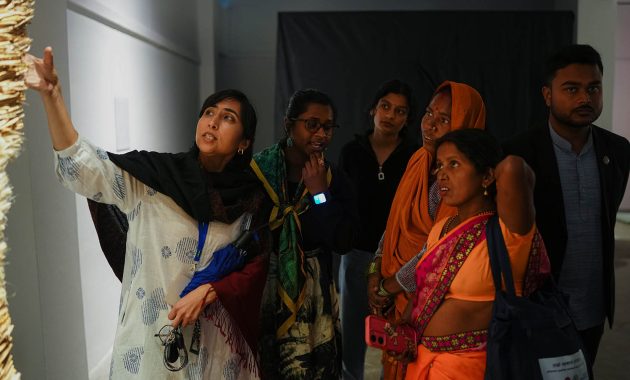 “Rising River” captures Nepali women through art