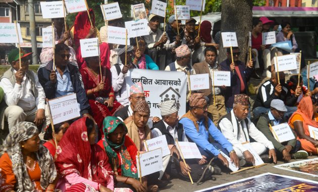 Landless Squatters Storm Kathmandu to Protest Evictions