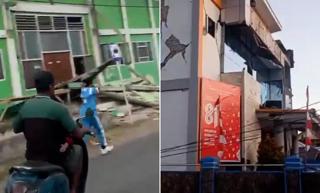 Indonesia Struck by 7.7 Magnitude Earthquake: 47 Dead as Buildings Collapse