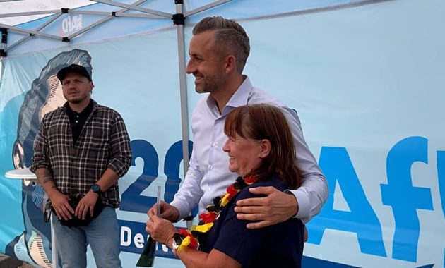 Final sprint before Saxony-Anhalt vote: AfD campaigns at ‘family festival’ in Magdeburg