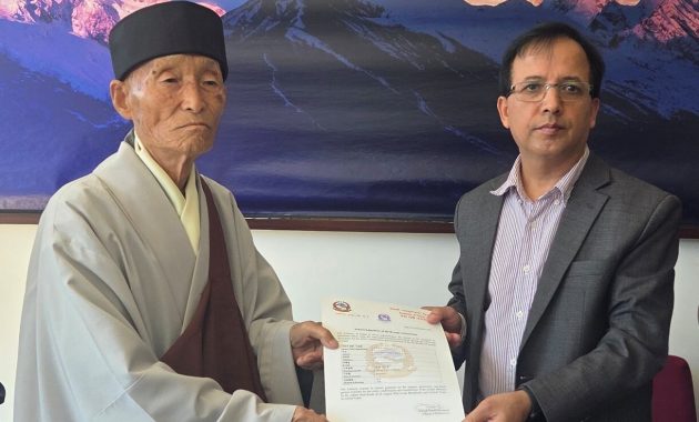 Wowjeongsa Temple donates 10 million won to Nepal’s floods