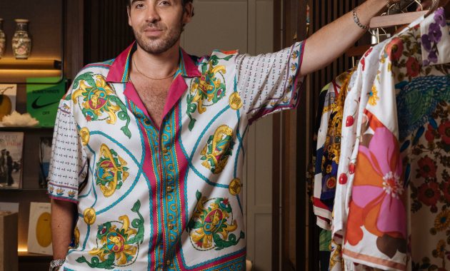 Logan Horne on upcycling Hermès, Chanel and Celine scarves into shirts and homeware