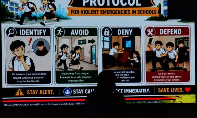 Point of grievance: Philippines urged to rethink school safety approach