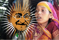Attachment for Gandhi in Babita's home